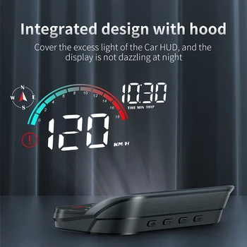 M22 Auto GPS-ul Head-Up Display electronic Auto HUD Ecran Proiector Digital, Vitezometru Mașină Accesorii Auto indicator de Viteză 11