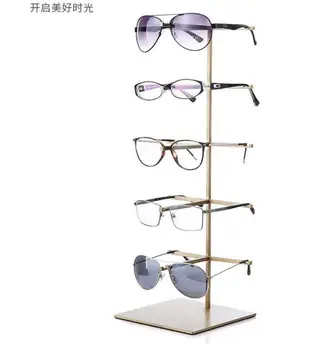 Magazin de optică depozitare rack de Afișare decorative elemente de recuzită Ochelari raft ochelari de Soare Suport din Oțel Inoxidabil ochelari raft rack de afișare 10
