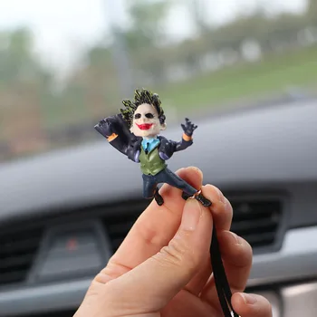 Masina Decoratiuni Interioare Personalitate Pandantiv Joker Jucării Model De Oglinda Retrovizoare Pandantiv Decor Special Masina Odorizant 10