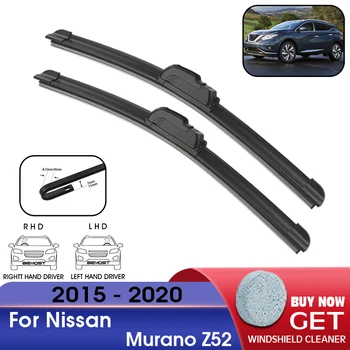 Masina lamela Ferestrei din Față, Parbriz Cauciuc Refill Ștergătorului Pentru Nissan Murano Z52 2015-2020 LHD / RHD 26