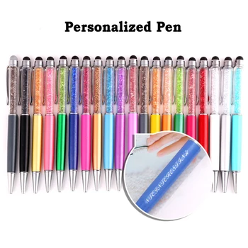 Metal Cristal Stylus Personalizate Pen Personaliza Numele Tău 12