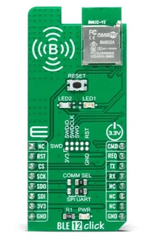 MIKROE-4874 Instrumente de Dezvoltare BLE 12 faceți Clic pe BM832A 14