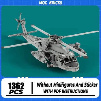 Militar Seria Moc Blocuri UH-60L Luptător Model de Tehnologie de Asamblare Arcraft Jucării Pentru Cadouri de Vacanță