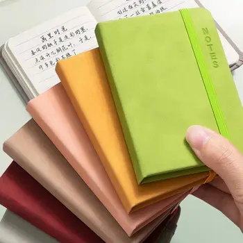 Mini A7 Agenda Portabil Piele PU Notebook Creative Buzunar Notepad Pentru a Face Lista de Jurnal Biroul Studenți Notepad Papetărie