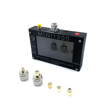 MINI1300 Plus 5V/1.5 a HF VHF UHF Antena Analizor de 0.1-1300MHZ Contor de Frecvență SWR Metru 0.1-1999 cu Ecran LCD 6