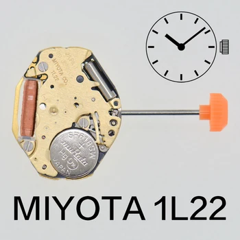 Miyota 1L22 Mișcarea Japonia Uita-te la Mișcarea Piese Marca Slim Circulație Electronică 1L22 Quartz Cuarț Circulație Două Mâini 16