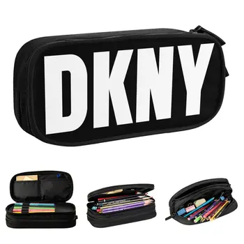 Moda DKNYs Caz Creion Stilou Cutie Sac Fete Baieti Mari De Depozitare Rechizite Școlare, Cadouri Pencilcases 11
