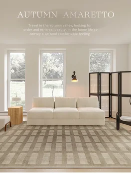 Modern Living Minimalist Covor Bej Art Design Eco-Friendly Dormitor Covor de Moda de Lux, Covoare Decor Acasă 양탄자 ковер Țapiș 18