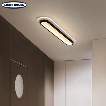 Modern ultra-subțire led lampă de plafon simplu culoar lampa villa home decor lampa vestiar candelabru de iluminat interior en-gros 10