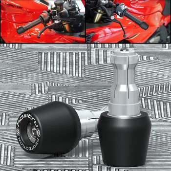Motocicleta Ghidon de Prindere se Termină Plug Capete de Bara Ghidon Capace Pentru Suzuki GSX-R600 GSXR600 GSX-R750 GSXR750 K2 K4 K6 K8 11 00-18 15