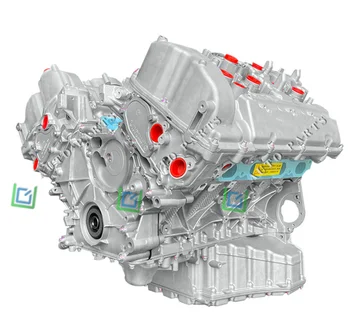 Motor goale S63B44B V8 Auto Motor Bloc Lung Pentru BMW S63B44B Motor de Asamblare
