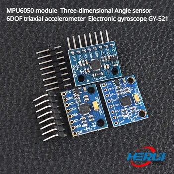 MPU6050 modul tridimensional senzor Unghi 6DOF accelerometru triaxial Electronice giroscop GY-521 3