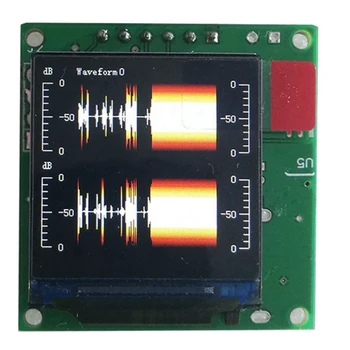Muzica Spectru Modul de Afișare 1.3 Inch LCD MP3 Amplificator de Putere Audio Indicator de Nivel Ritm Echilibrat VU METRU Module 17