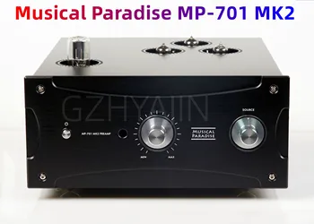 Muzical Paradis MP-701 MK2 Bilă Față de Scenă Electronic Tub Fața Etapă Amplificator cu Control de la Distanță 12