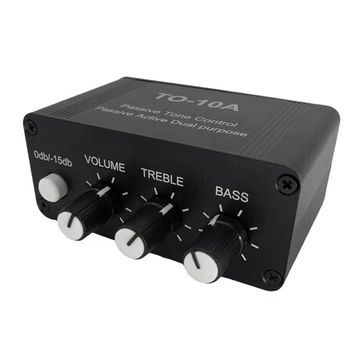 NE5532 Dual OP Amp Fața Amplificator Audio PENTRU a-10A Stereo Tube Preamp Înalte Mid Bass Control Ton de Metal 1 BUC 12