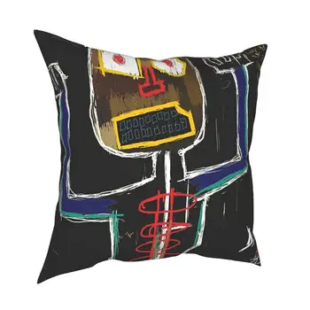 Nedreptate Abstractizare Basquiat Pillowcover Decor Acasă de Artă Expresionismul Perne Perne pentru Acasă Imprimare față-verso 6