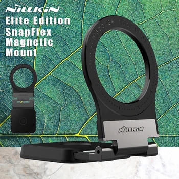 NILLKIN SnapFlex Magnetice, Autocolant de Montare pentru iPhone 15 Pro Max Elite Edition Puternic Magnet Montare în Mașină Suport stativ pentru Samsung 9