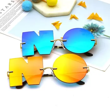 Noi Neregulate ochelari de Soare pentru Femei Brand Designer de Personalitate Ochelari Moda Femei Barbati de Lux ochelari de Soare UV400 19