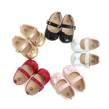 Nou pantofi pentru copii Fluture rochie de Printesa pantofi cu tălpi de cauciuc non-alunecare confortabil pantofi de copil pantofi pentru copii 16