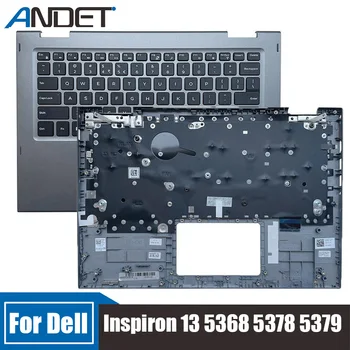 Nou Pentru Dell Inspiron 13 5368 5378 5379 13MF zonei de Sprijin pentru mâini Superioare Caz, Nici o lumina de Fundal Și Touchpad-ul Laptop-NE Tastatura Rama Capac superior 8