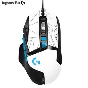 Noul Logitech G502 Erou Kda Lightsync Rgb Mouse De Gaming Cu Fir Usb Soareci 25600 Dpi Reglabil Programare Soareci Pentru Mouse Gamer 12