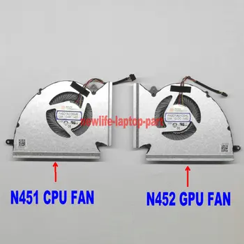 Original Pentru MSI GE76 GP76 WE76 MS-17K3 MS-17K2 Laptop CPU GPU Cooler de Racire Ventilator PABD1A010SHL N452 PABD1A010SHR N451