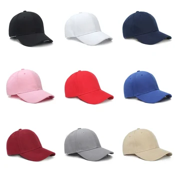 Palarie Unisex Simplu Curbat Parasolar Pălăria În Aer Liber Praf De Baseball Capac Solid De Culoare Moda Reglabil De Agrement Capace Bărbați Femei 7
