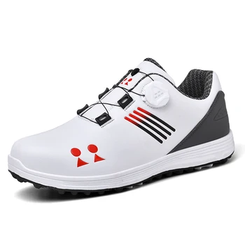 Pantofi de Golf pentru Bărbați Impermeabil Respirabil Golf Adidasi Femei Spikeless Sport Pantofi de Mers pe jos în aer liber, sport de Golf Încălțăminte 2023
