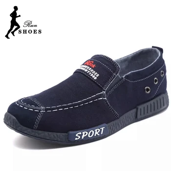 pantofi pentru barbati 2023 Toamna Slip-on Casual Denim Vulcanizat Pantofi Pantofi pentru Condus Anti-Miros Greu de Poartă Ușor, Moale, Talpa de Pantof 12