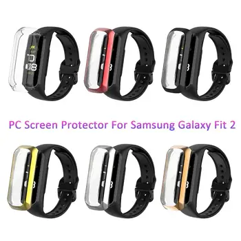 PC Caz de Protecție Pentru Samsung Galaxy Fit 2 SM-mărcile de oțel r220 Brățării Inteligente Fit2 de mărcile de oțel r220 Ecran Protector de Acoperire