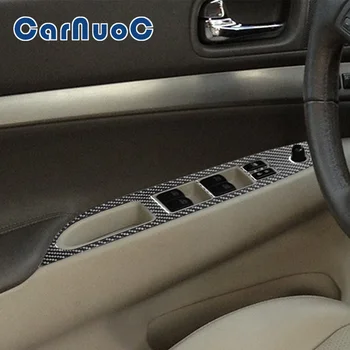 Pentru Infiniti G37 Sedan 2010-2013 Fereastra De Ridicare Accesorii Auto Benzi Decorative Autocolante De Interior Din Fibra De Carbon Capac Ornamental 9