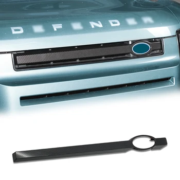 Pentru Land rover Defender 110 90 2020-21-22 Accesorii Auto grila fata marca benzi de acoperire trim Diablo Obsidian styling Protecție 1