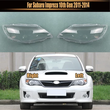 Pentru Subaru Impreza 10 Gen 2011-2014 abajurul Far Coajă Transparent Abajur Faruri Capac Obiectiv din Plexiglas 2