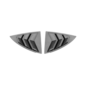 Pentru Tesla Model 3 Y Luvru Din Spate Triunghi Paiete Exterior Piese De Modificare, Din Fibre De Carbon, C 11
