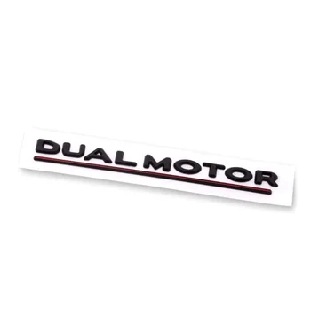Pentru Tesla Model 3 Y X S Dual Motor Emblema 3D - Dual Motor Insigna Autocolant Decor de Performanță Insigna Accesorii 10