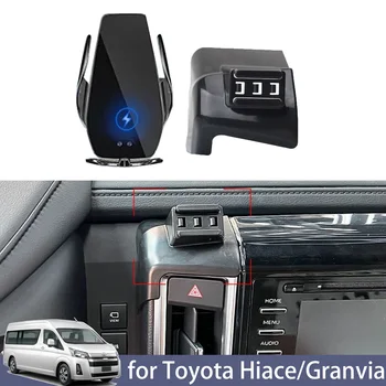 pentru Toyota Hiace Granvia Masina Suport de Telefon 2019-2020 Ecran de Navigare Suport Baza de Clip Magnetic de Energie de Încărcare Wireless Rack