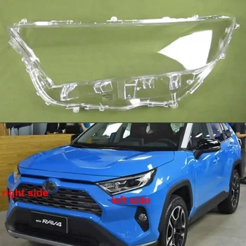 Pentru Toyota RAV4 Auris 2019 2020 Accesorii Auto Far de protecție a Lentilelor Farurilor Shell Abajur Transparent Umbra Masca Plexiglas 15