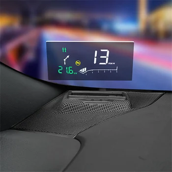 pentru Toyota Sienna 2021 2022 2023 Interior Masina Head Up Display HUD Electronic Dispozitiv Digital din Plastic Negru 1 BUC