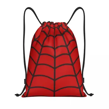 Personalizat Spider Web Model Cordon Geanta pentru Cumparaturi, Yoga Rucsaci Femei Barbati Sport sală de Gimnastică Sackpack 11