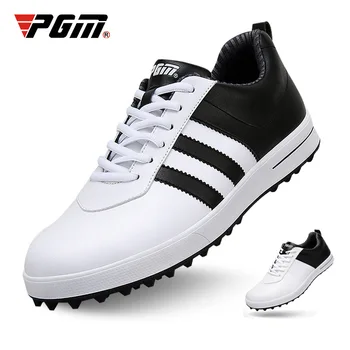PGM Barbati Pantofi de Golf Anti-alunecare Respirabil Golf Adidasi Super Fibre Spikeless Impermeabil Sporturi în aer liber de Agrement Formatori XZ089 14