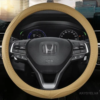 PU Piele Volan Masina se Acoperă Dimensiunea Personalizate pentru Honda Civic CRV XRV ACORD 2016 ~ 2019 2020 a 10-a Generație de Înaltă Calitate 11