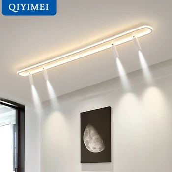 Reglaj Timp Noi cu LED-uri Moderne Candelabru Lumini Living Sufragerie Dormitor Apartamente Coridor, Culoar de lumina Reflectoarelor, de Interior, Lămpi de Iluminat 11