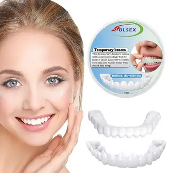 Reutilizabile Fatete Dinti Fixați Pe Zâmbet Frumos Dintii Cu Un Confortabil Se Potrivesc Dintii Temporari Pentru Lipsă Ciobit Dintii Patati 9