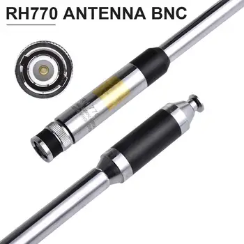 RH770 Antena BNC Walkie-talkie, Antena 144/430Mhz 3.0/5.5 dBi 20W Antenă Telescopică HT/Scanner Radio Walkie Talkie 19