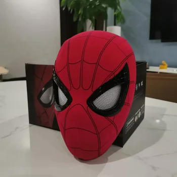 Rimel Spiderman Pălării Cosplay Se Deplasează Ochii Electronice Masca Spider Man 1:1 De Control De La Distanță Elastic Jucării Pentru Adulți Copii Cadou 11