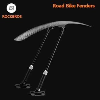 ROCKBROS Bicicleta Fender Eliberare Rapidă Rezistență Puternică PP Plastic Moale Aripă Drum Potrivit Pentru Biciclete Protector Accesorii