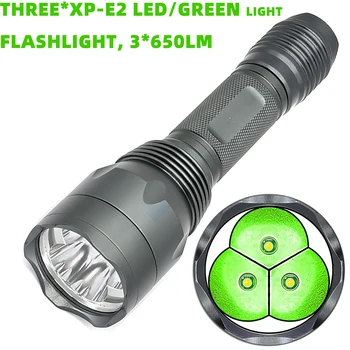 S10 LED-ul Verde de Vânătoare Lumina rezistent la apa Lanterna Tactice de Vânătoare Gear 300 de Metri De 650 Lumeni cu Rază Lungă de Porc Prădător Varmint 17