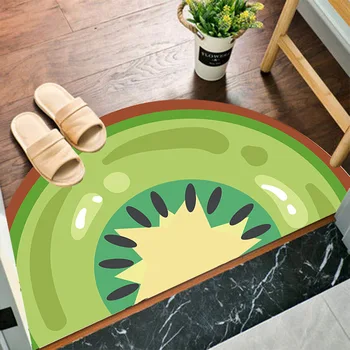 Semi circular podea mat, non-alunecare baie mat etaj, ușa de la intrare matrug