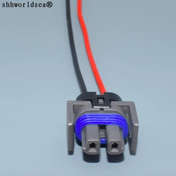 shhworldsea 2 Pini de 1,5 mm rezistent la apa cabluri conector plug Auto Conectori de sex masculin parte din 12162017 14