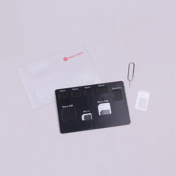 Slim Cartelei SIM Și Card Microsd Caz de Depozitare Și Pin Telefon Inclus 16